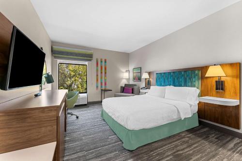 Postel nebo postele na pokoji v ubytování Hampton Inn Stroudsburg Poconos