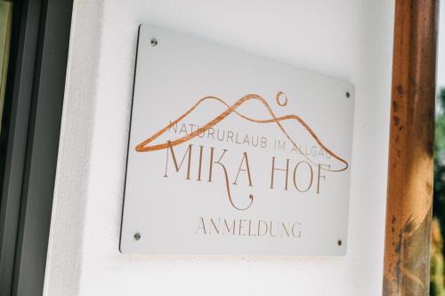 Certifikát, hodnocení, plakát nebo jiný dokument vystavený v ubytování Apartment Hauchenberg