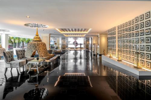 Area soggiorno di Night Hotel Bangkok - Sukhumvit 15