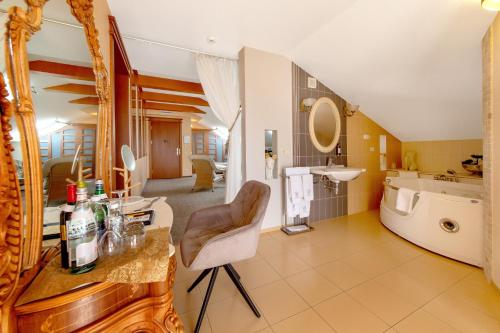 Koupelna v ubytování Pažaislis Park Hotel
