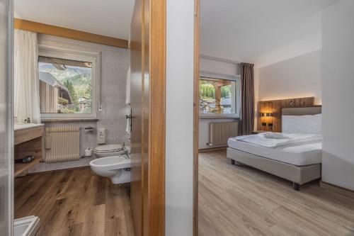 Koupelna v ubytování Hotel Ramon