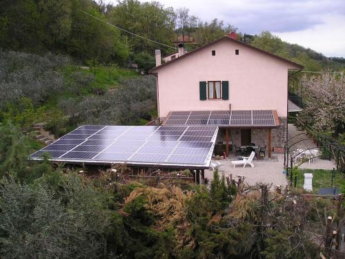 Το κτήριο όπου στεγάζεται  το bed & breakfast