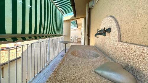 Posezení v ubytování Bilocale in piazza a Numana - CASA DEL SOLE SX