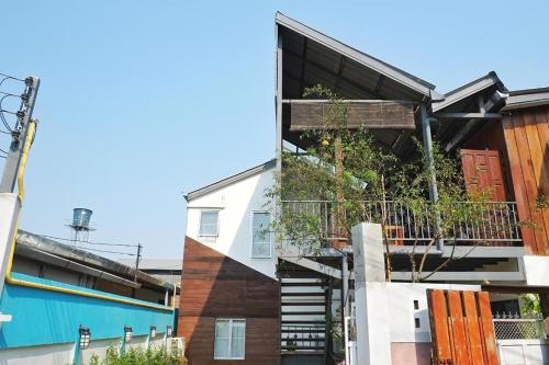 Hoone, kus hostel asub