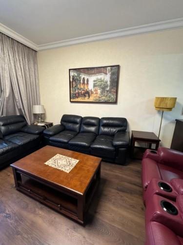 Zona de estar de Ocean View Luxury Suites