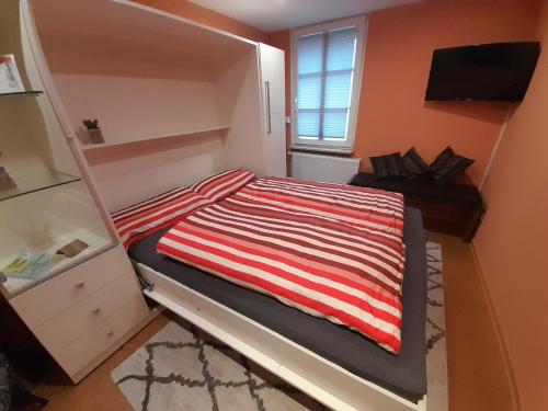 Postel nebo postele na pokoji v ubytování Ferienwohnung Camino