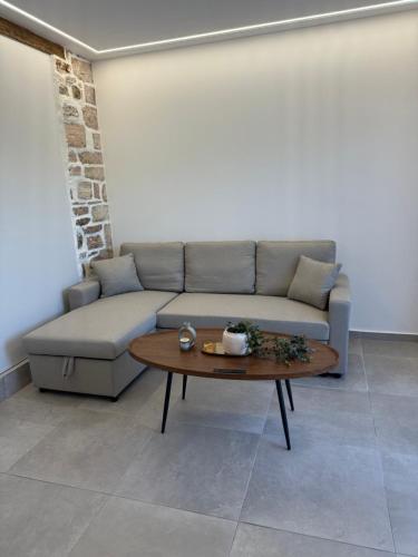 Χώρος καθιστικού στο Villa Sitaralona