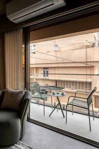 Μπαλκόνι ή βεράντα στο Orbit Serviced Apartments