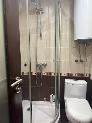 Et badeværelse på Luxury Apartment Bansko