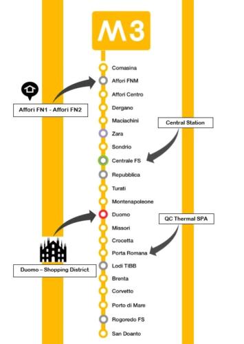Modern Apartments MM3 AfforiFN only 15 min from Duomo