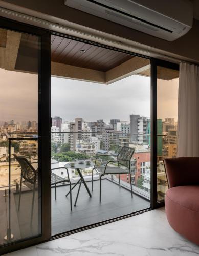 Μπαλκόνι ή βεράντα στο Orbit Serviced Apartments