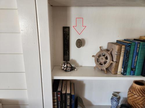 Perpustakaan di rumah percutian