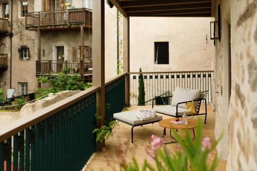 Balcone o terrazza di Langenmantel Historic Suites