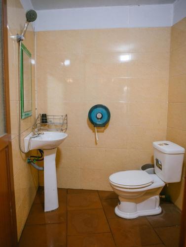 Koupelna v ubytování H'Mong Cát Cát Homestay