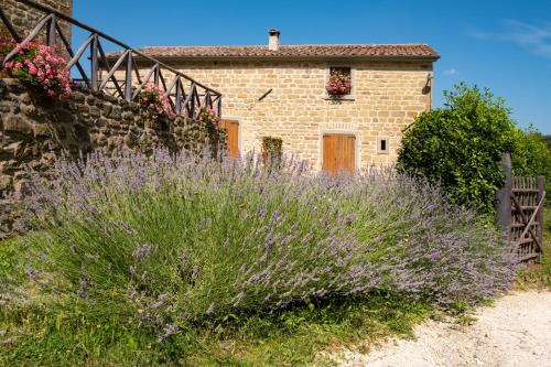 Un jardín fuera de Agriturismo Terrazza sul Parco