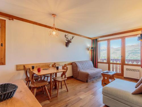 Appartement cosy 4 pers avec balcon, départ skis aux pieds, ascenseur, La Plagne-Tarentaise - FR-1-353-121