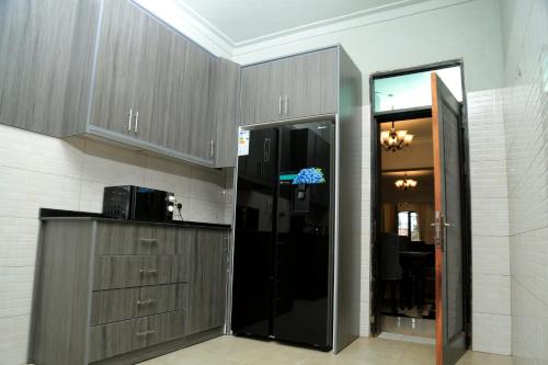 Kuchyň nebo kuchyňský kout v ubytování Fabco palace