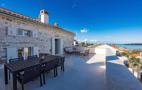 Balkón nebo terasa v ubytování Lovely Home In Funtana With Wifi