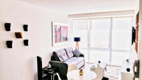 Un lugar para sentarse en Amazing Hi-rise In Polanco, Pool & Hs Wi-fi