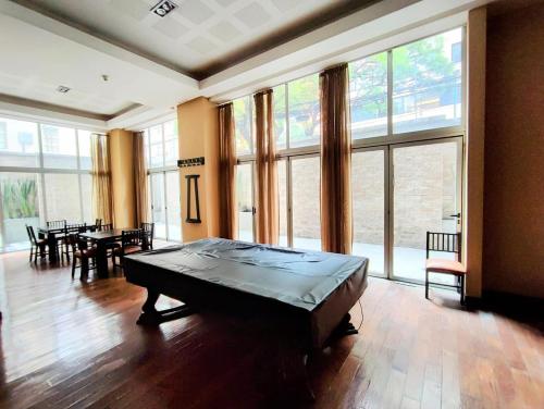 En eller flere senge i et værelse på Polanco Signaturepool, Paddle, Jacuzzi, 150mbs