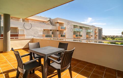 Μπαλκόνι ή βεράντα στο 2 Bedroom Lovely Apartment In Almerimar