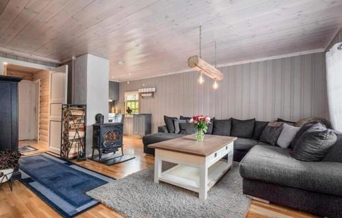 Χώρος καθιστικού στο 3 Bedroom Amazing Home In Eggedal