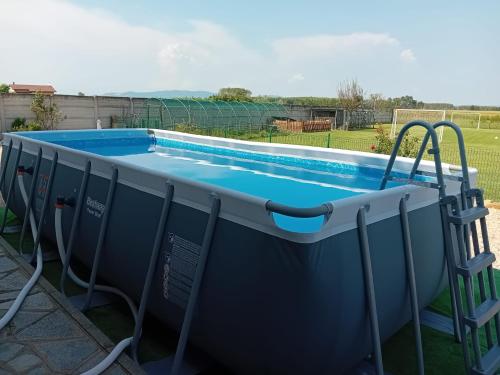 Casa Fontana CervoにあるVilla Saraの大生殖生物学的なスイミングプール