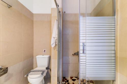 Ένα μπάνιο στο Gkountis stone apartment 4