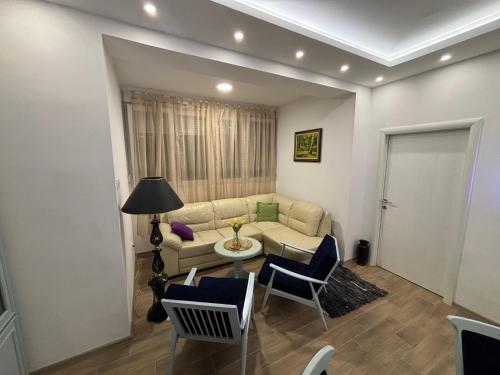 Zona de estar de Vanja Apartman
