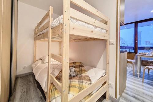 Résidence Chaviere - Studio lumineux · Départ et retour skis aux pieds · Balcon MAE-3554
