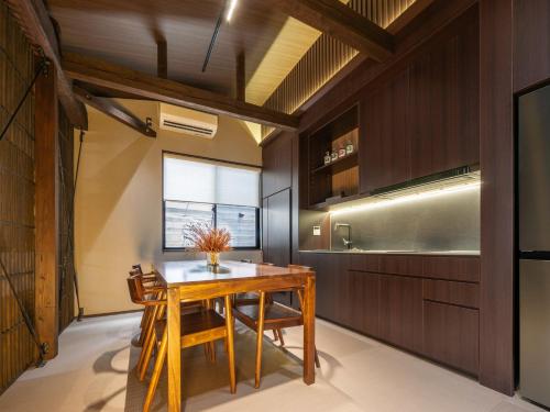 Dapur atau dapur kecil di Ski Inn Nozawa