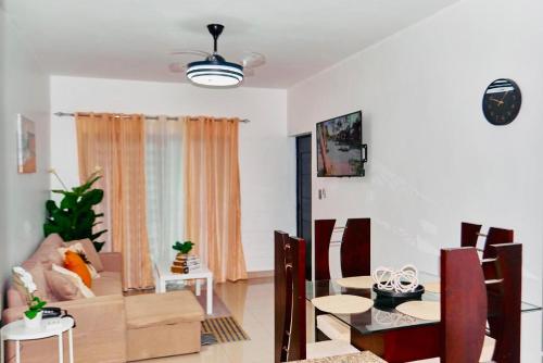 Posezení v ubytování Serene Beach Apartment
