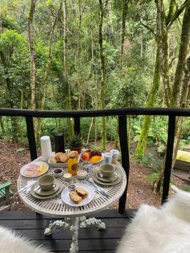 Jídlo v prázdninového domu nebo okolí