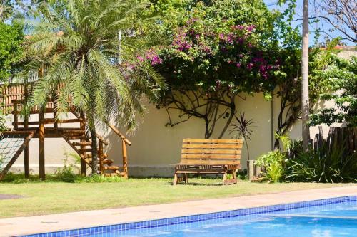 Πισίνα στο ή κοντά στο Hotel Villa Roma Beach Cumbuco
