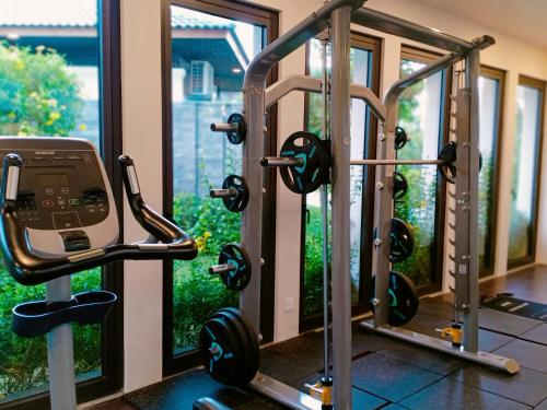 Fitness centrum a/nebo fitness zařízení v ubytování Hoan My Resort - Ninh Chu