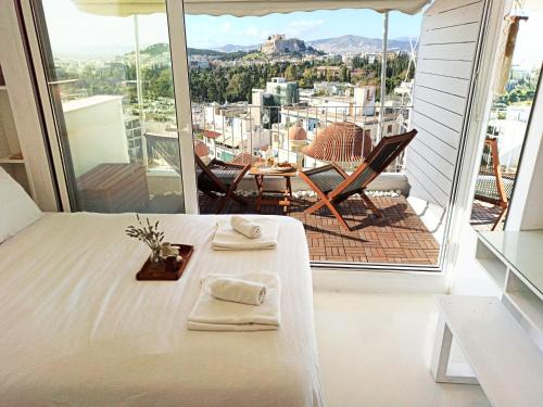 Rooftop studio with Acropolis view just next to Panathenaic Stadium - 280 Athens view