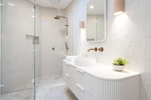 Et badeværelse på Sandy Shores