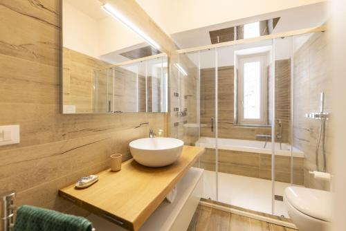 Phòng tắm tại Dimora d'Acqua e Charme - Affitti Brevi Italia