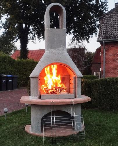 Kemudahan BBQ tersedia untuk tetamu di apartmen