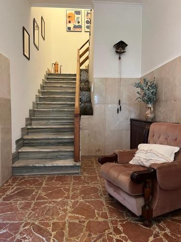 Posezení v ubytování CASA LUMERMA