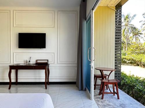 Μια τηλεόραση ή/και κέντρο ψυχαγωγίας στο Koh Kood BED's