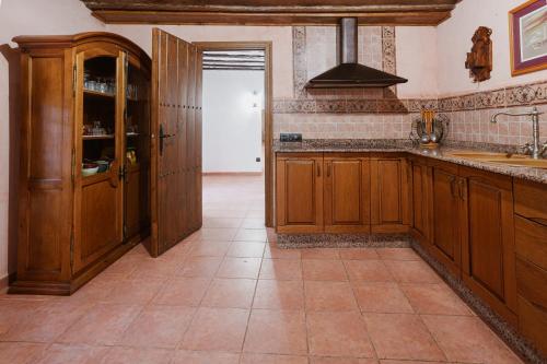 Kuchyň nebo kuchyňský kout v ubytování Finca Vitoria