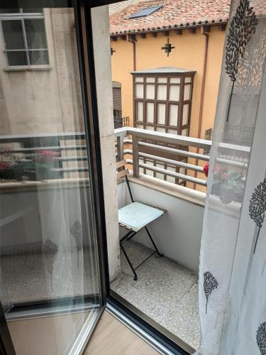 Balkoni atau teres di Hostal Sol