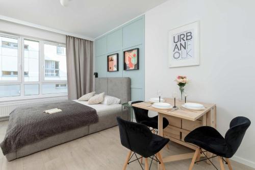 Studio Śląska z Siłownią w Gdańsku by Noclegi Renters