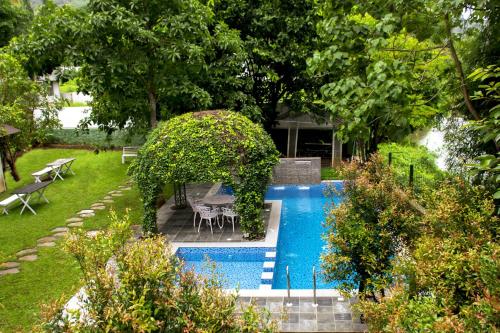 Πισίνα στο ή κοντά στο River Wild holiday home