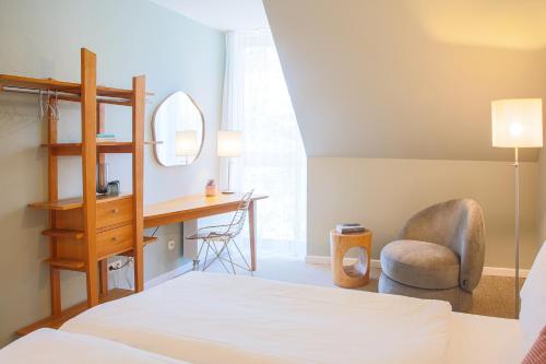 Postel nebo postele na pokoji v ubytování Hotel Klostergasthof