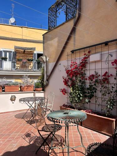 Residenza Brama - Art ApartHotelにあるバルコニーまたはテラス