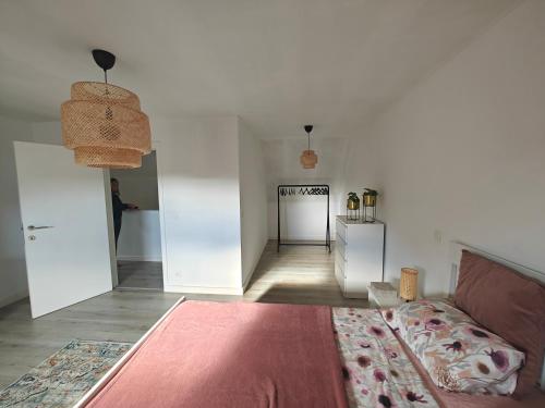 Letto o letti in una camera di Casa Rosa Leuven