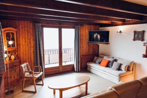 Posezení v ubytování Chalet Gédéon