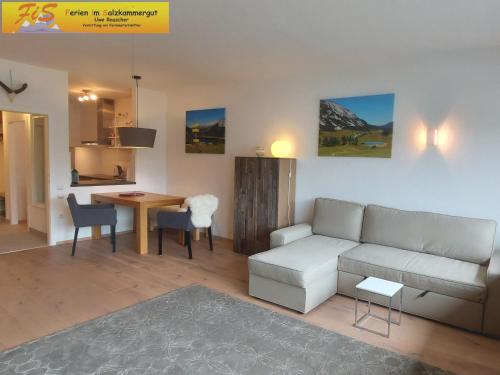 Kuchyň nebo kuchyňský kout v ubytování Apartment Ausseerland